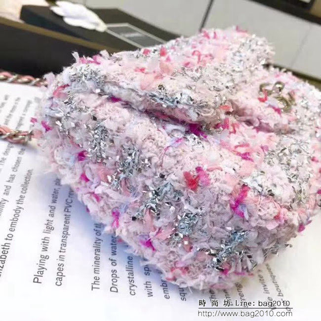 香奈兒CHANEL2018原單新品Chane*進口針織軟呢cf 全鋼五金 DSC1013